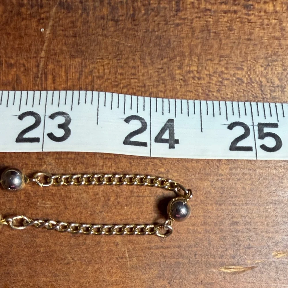 long bronze gold beaded boho necklace.